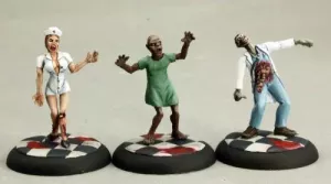 Zombies: Doctor, Nurse, and Patient