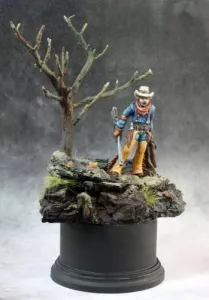 Batt Ridgeley, Sharpshooter (sculpted by Gene Van Horne)