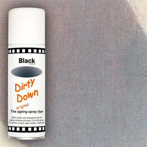Black ageing effect spray