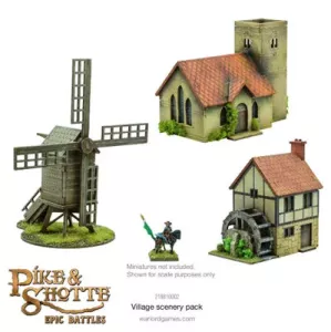 PIKE & SHOTTE EPIC BATTLES - VILLAGE SCENERY PACK