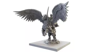 Halfling General on Winged Aralez
