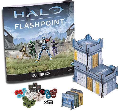 Halo: Flashpoint - Game Rulebook Pack (Release Augusti 2026)