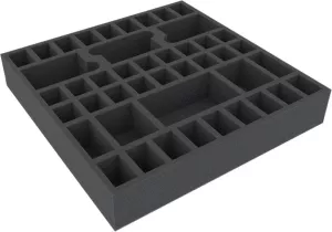 AGDI050BO 295 mm x 295 mm x 50 mm (2 inches) foam tray for board game boxes