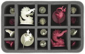 HS050DC05 foam tray for Descent: Journeys in the Dark 2nd Ed - 16 miniatures
