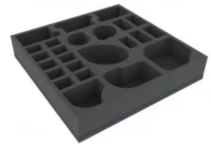 AGDY055BO 295 mm x 295 mm x 55 mm foam tray for board game boxes
