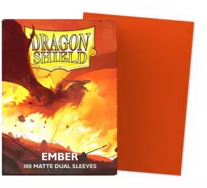 Dragon Shield Matte Dual Sleeves Standard Size: Ember (100)
