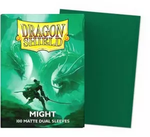 Dragon Shield Matte Dual Sleeves Standard Size: Might (100)