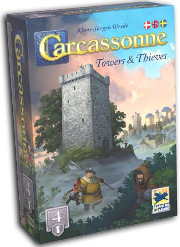 Carcassonne 3.0 exp 4: Towers & Thieves (Scand)