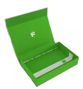 Feldherr Magnetic Box half-size 55 mm green empty HSMB055