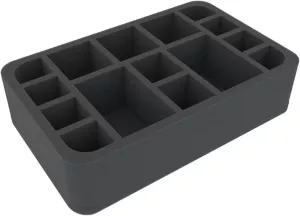 HSMEDO065BO foam tray with 15 compartments