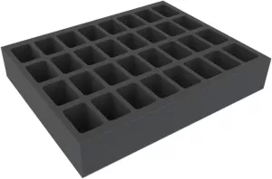FSMEDS060BO 60 mm (2.4 inches) foam tray with 32 slots - full-size