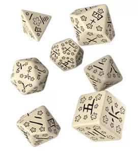 Japanese Dice Set: Last Words Stone