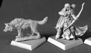 Adowyn & Leryn (Iconic Hunter & Wolf)