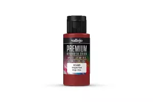 Vallejo Premium Airbrush Color: Bright Red (60 ml)