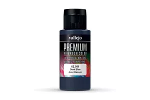 Vallejo Premium Airbrush Color: Dark Blue (60 ml)