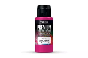 Vallejo Premium Airbrush Color: Candy Magenta (60 ml)