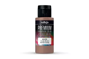 Vallejo Premium Airbrush Color: Candy Brown (60 ml)