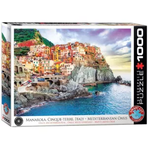 Puzzle - Manarola Cinque Terre Italy (1000 pieces)