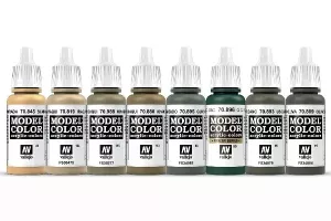 WWII US TANK CREW 8X17ML