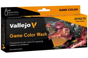 Vallejo Game Color Wash set 8 x 18ml
