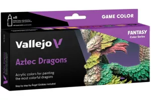 Vallejo Aztec Dragons set 8 x 18ml