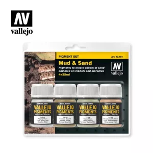 MUD & SAND Pigment set
