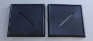2 Inch Square Plastic Gaming Base (10)
