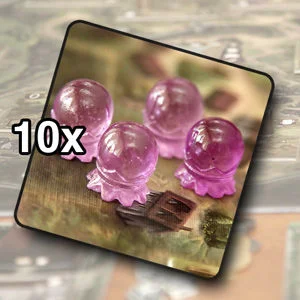 Crystal ball tokens (10)