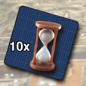 Hourglass tokens (10)