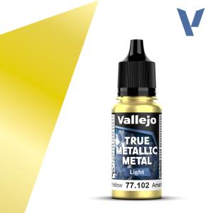RADIANT YELLOW LIGHT (VALLEJO TRUE METALLIC METAL)
