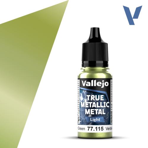 AMBER GREEN LIGHT (VALLEJO TRUE METALLIC METAL)