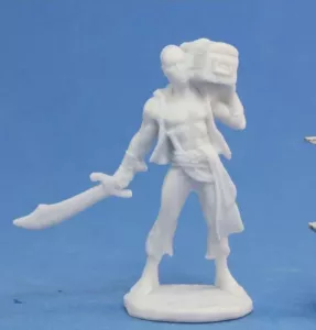 Hajad, Pirate (sculpted by Julie Guthrie)