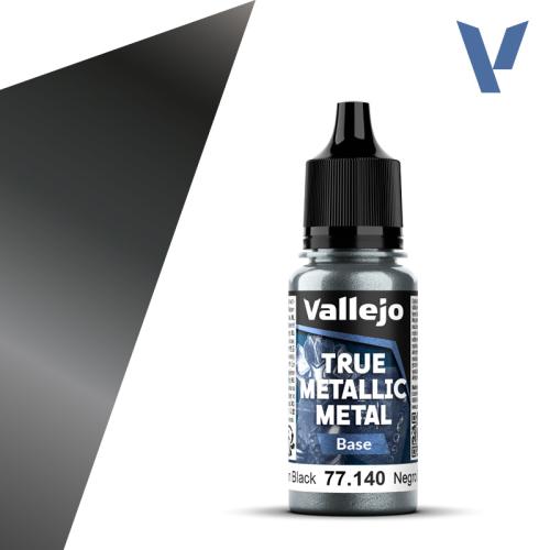 OBSIDIAN BLACK BASE (VALLEJO TRUE METALLIC METAL)