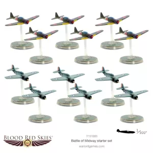 Blood Red Skies: The Battle of Midway Starter Set (English)
