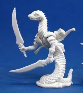 Snakeman Warrior (sculpted by Julie Guthrie)