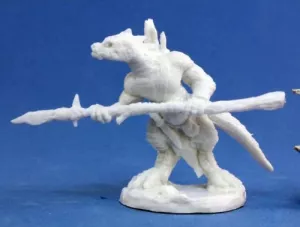 Lizardman Spearman (sculpted by Gene Van Horne)