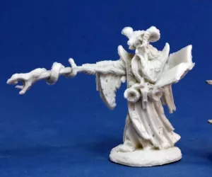 Leisynn, Mercenary Mage (sculpted by Tim Prow)
