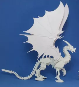Wyrmgear, Clockwork Dragon (sculpted by Julie Guthrie, Bob Ridolfi)