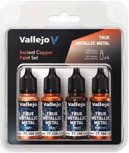 ANCIENT COPPER PAINT SET (VALLEJO TRUE METALLIC METAL)