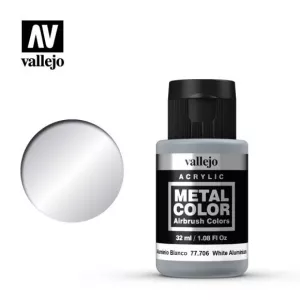 White Aluminium (VALLEJO METAL COLOR) 32 ml