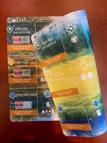 Double-Sided Natural Rubber Playmat for Wingspan (ENG)