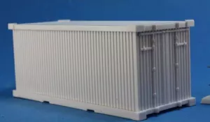 Shipping Container (sculpted by Ed Pugh)