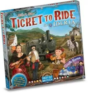 Ticket to Ride: Map Collection 8 Iberica/South Korea (Nordic)