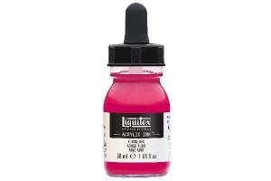 LIQUITEX ACRYLIC INK 30ML RUBINE RED 388
