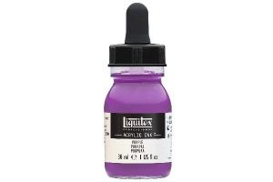LIQUITEX ACRYLIC INK 30ML PURPLE 015