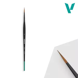 Vallejo Brush: Detail Series round synthetic hair No. 2