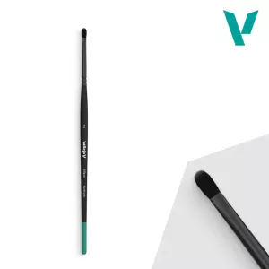 Vallejo Brush: Shader Series flat filbert synthetic No. 2