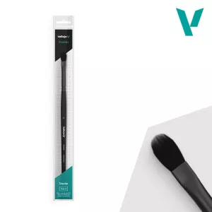 Vallejo Brush: Shader Series flat filbert synthetic No. 6