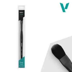 Vallejo Brush: Shader Series flat filbert synthetic No. 8