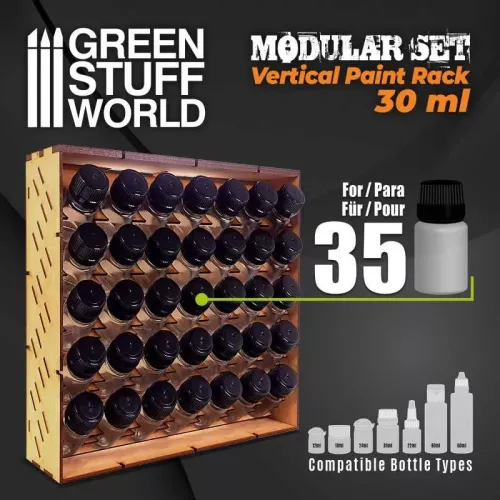 GSW MODULAR SET: Paint Rack - VERTICAL 30ml